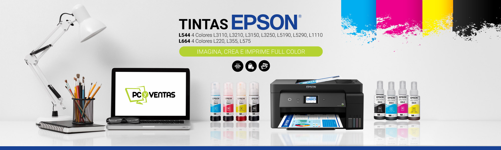 Tintas Epson - PCYVENTAS