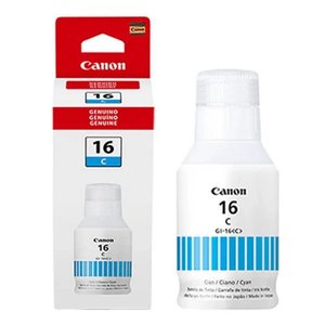 TINTA CANON GI-16C 135ML 7700 PAGINAS CYAN